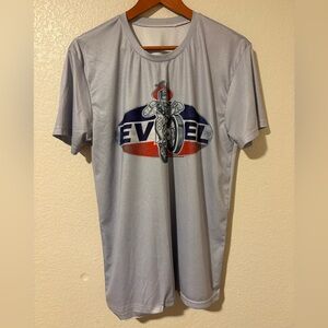 Evel Knievel Motorcycle Graphic Tee